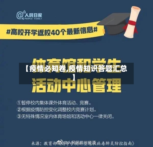 【疫情必知卷,疫情知识答题汇总】-第2张图片