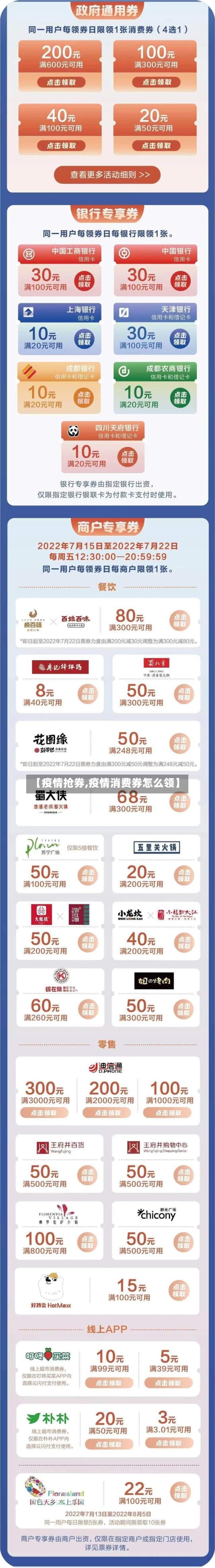 【疫情抢券,疫情消费券怎么领】-第2张图片