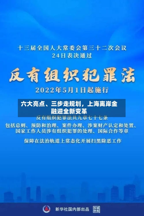 六大亮点、三步走规划，上海离岸金融迎全新变革-第1张图片