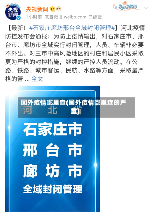 国外疫情哪里查(国外疫情哪里查的严重)