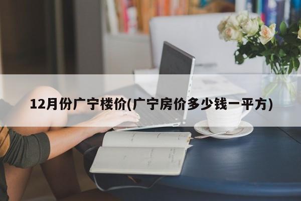 12月份广宁楼价(广宁房价多少钱一平方)